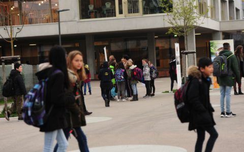 Der Energy Globe Vorarlberg 2019 geht an die Stadt Bregenz für den Gut-Geh-Raum vor der Schule Schendlingen. Bildnachweis: Alexandra Serra