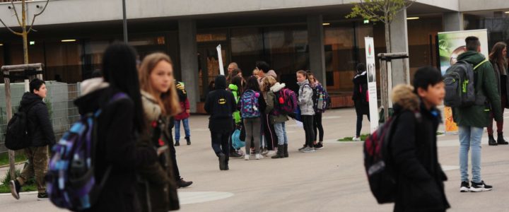 Der Energy Globe Vorarlberg 2019 geht an die Stadt Bregenz für den Gut-Geh-Raum vor der Schule Schendlingen. Bildnachweis: Alexandra Serra