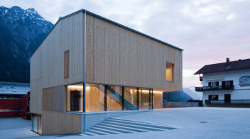 Gemeindehaus Innerbraz, Aussenansicht, CR Caroline Begle