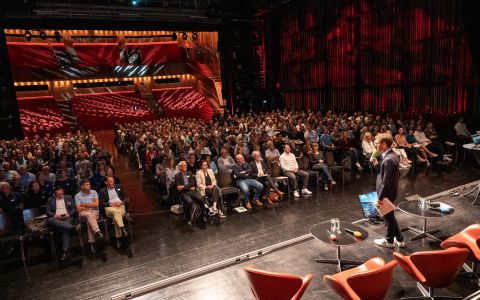 Fachtagung zur Energieautonomie+ am 11. Oktober 2023 im Festspielhaus Bregenz. Bildnachweis: Land Vorarlberg / A. Serra